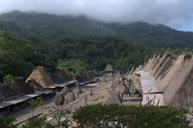 Benakampung traditional village, with kind of Twin Peaks feeling